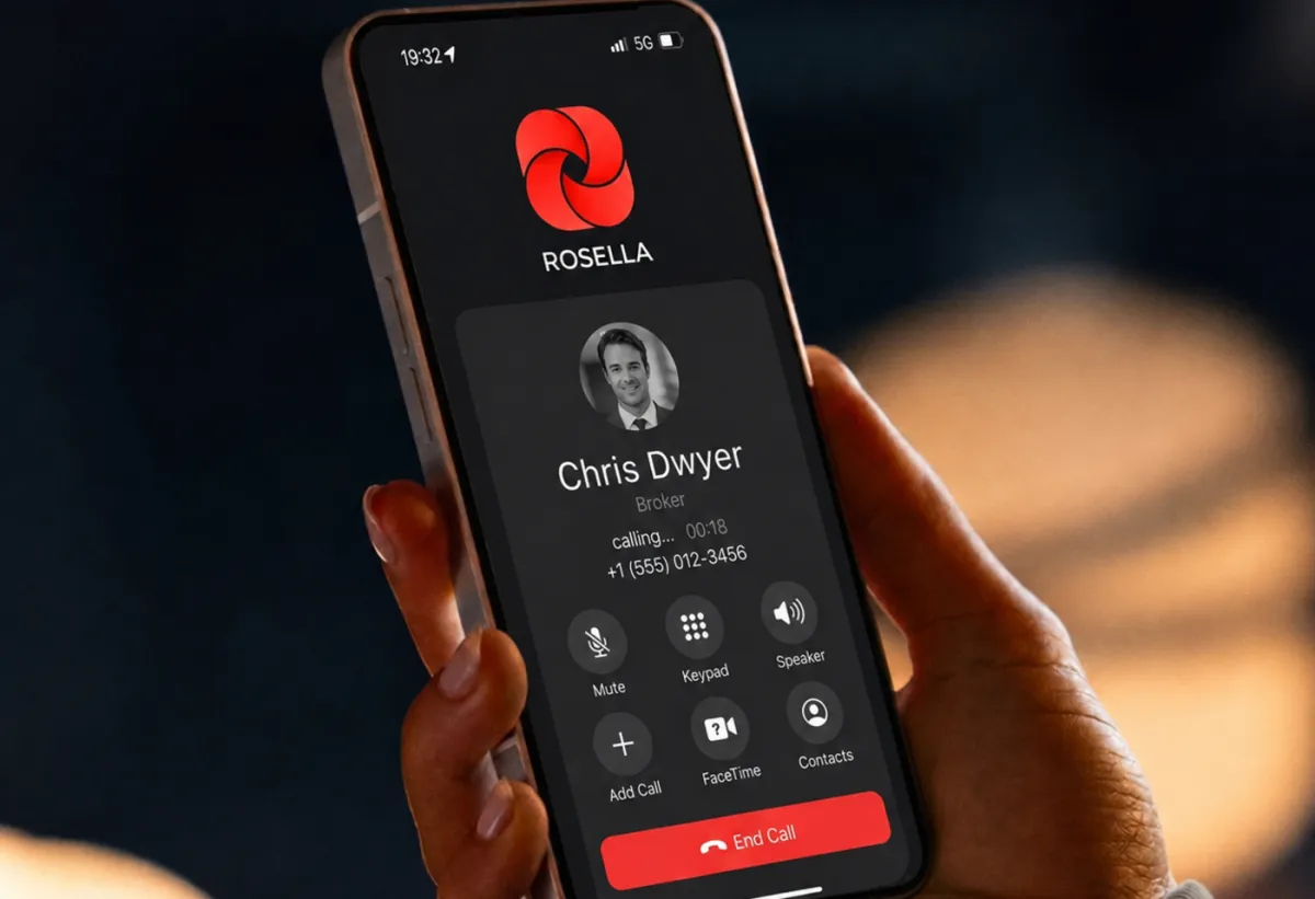 Incoming call from a Rosella broker